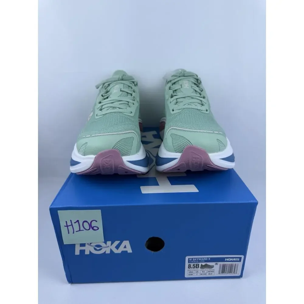 Hoka One One Skyward X Jadeite Dried Rose Women's Green Pink 1147912-JTD